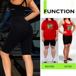 High-Waisted Neoprene Waist Training Shorts for Women
