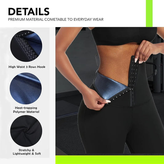 High-Waisted Neoprene Waist Training Shorts for Women