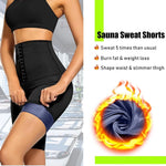 High-Waisted Neoprene Waist Training Shorts for Women